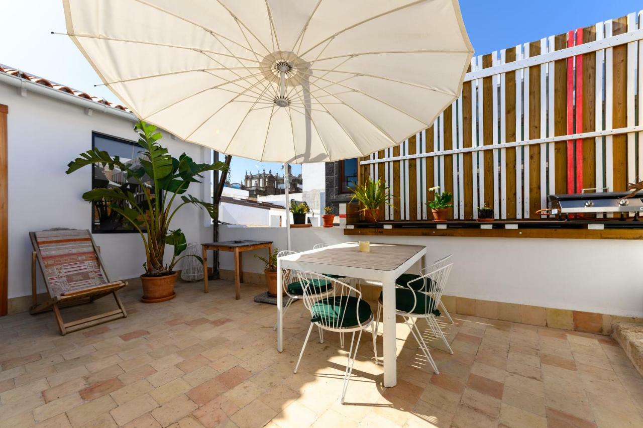 דירות לאס פאלמס דה גראן קנאריה Open Air Historic Penthouse Vegueta מראה חיצוני תמונה