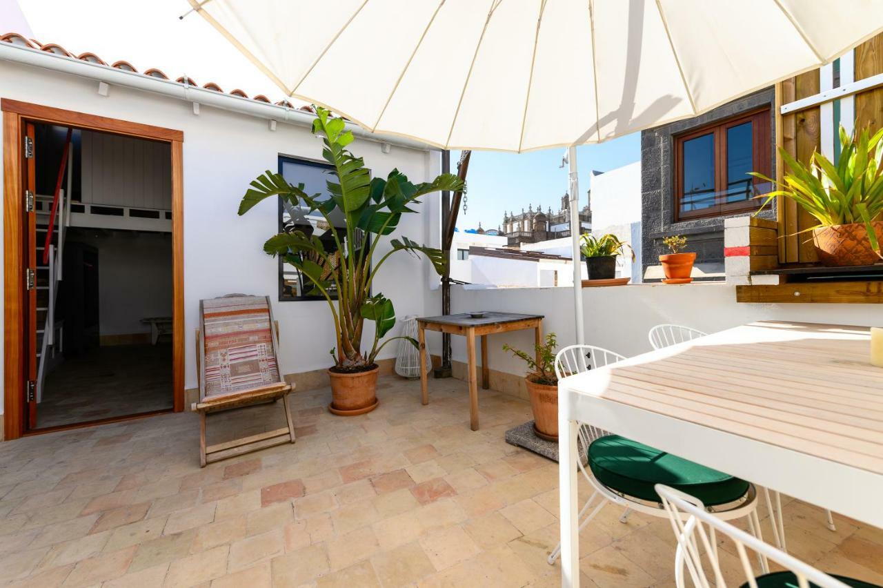 דירות לאס פאלמס דה גראן קנאריה Open Air Historic Penthouse Vegueta מראה חיצוני תמונה